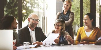 People in a meeting room