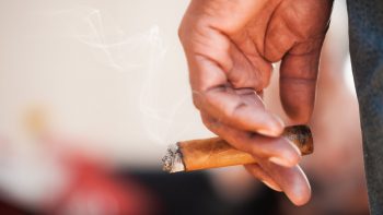 Image of a cigarette. Learn more about alternative tobacco products.